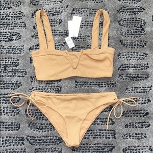 NWT L*space bikini Lee Lee top & bestie bottoms